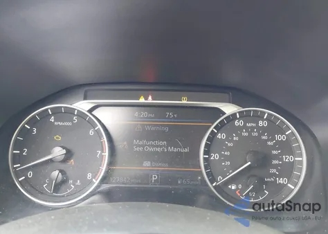 2020 Nissan Altima Sr Intelligent Awd z USA, uszkodzony, nr VIN 1N4BL4CW9LC123067